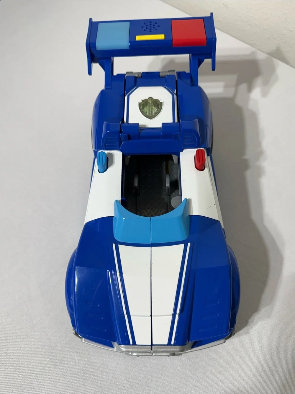 Paw Patrol Chase 2-In-1 Transforming Movie City Cruiser WORKS w/ Discs